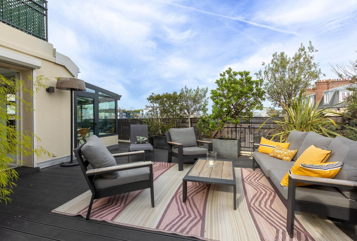 Par048 - Appartement avec terrasse et vues à Paris