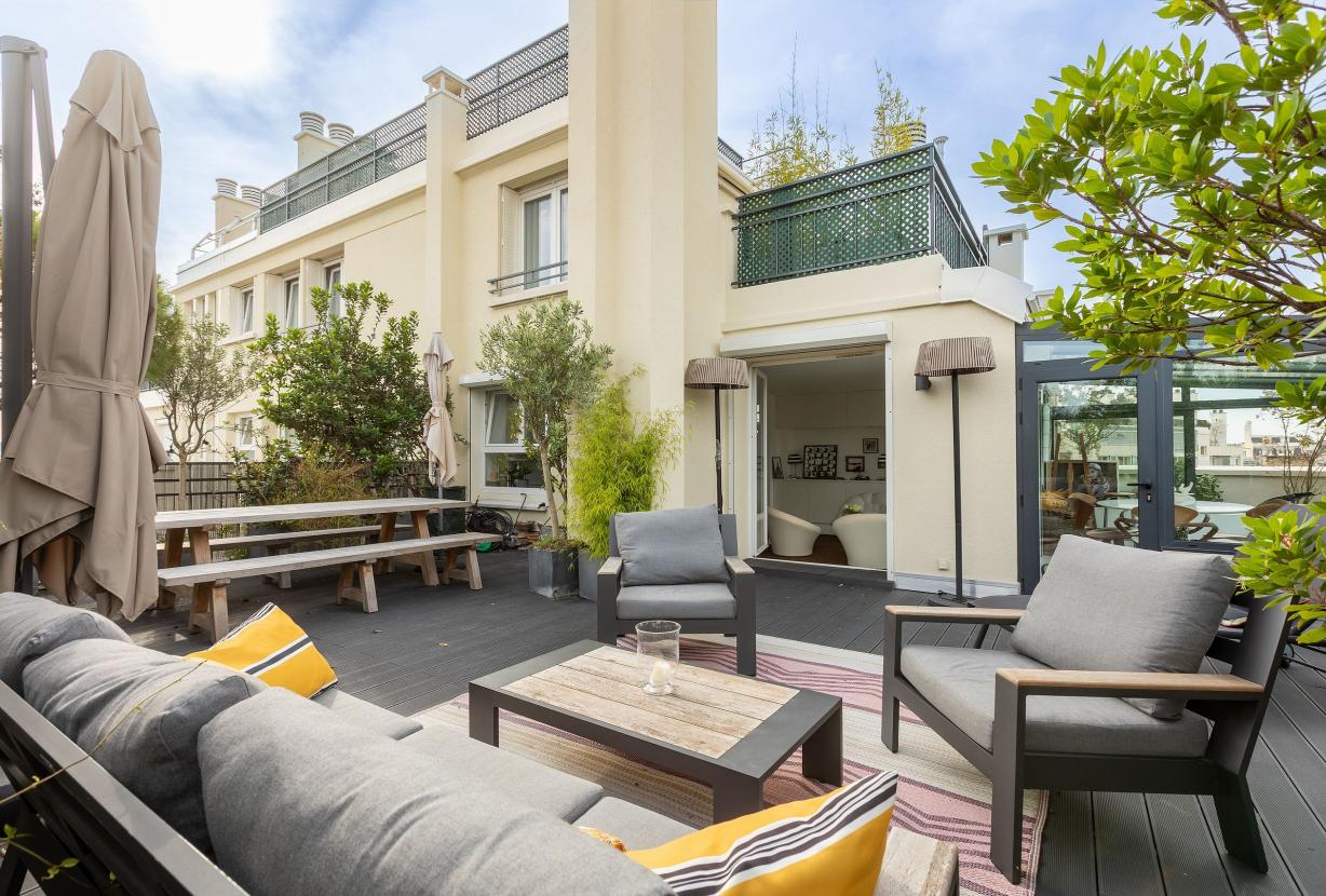 Par048 - Appartement avec terrasse et vues à Paris