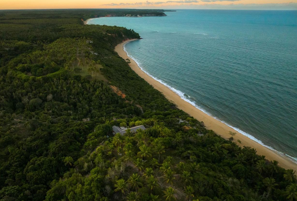 Bah232 - Casa rústica en la naturaleza en Caraíva