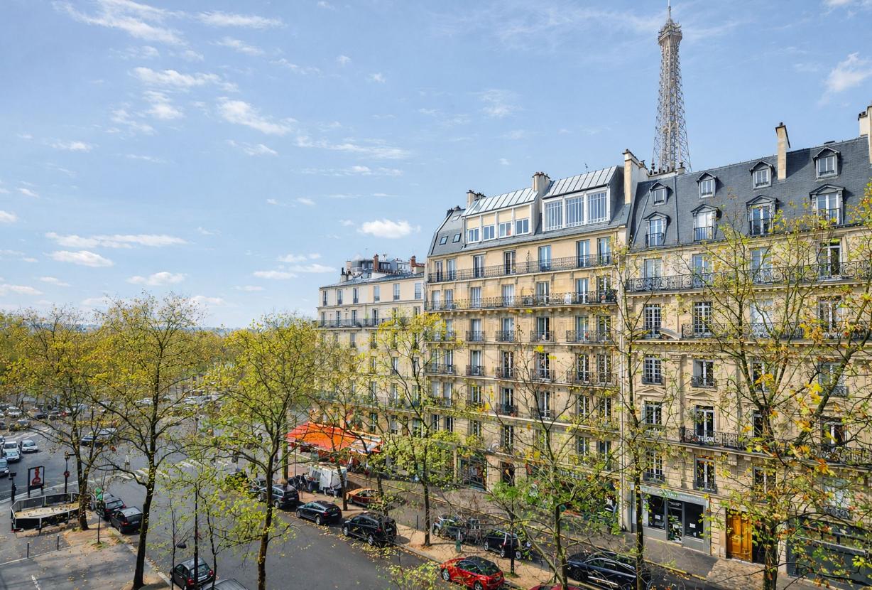 Par061 - Appartement de prestige à louer à Paris 7