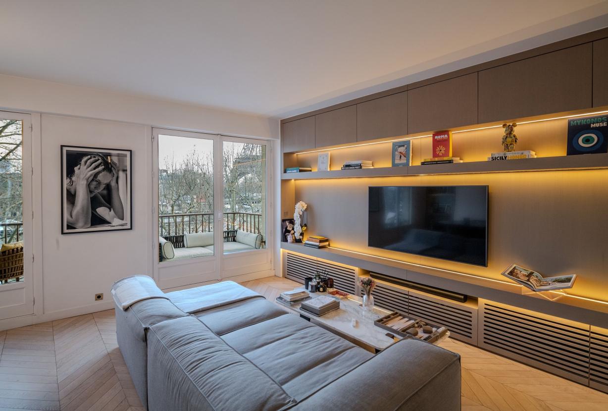 Par081 - Appartement de luxe d'une chambre à Paris
