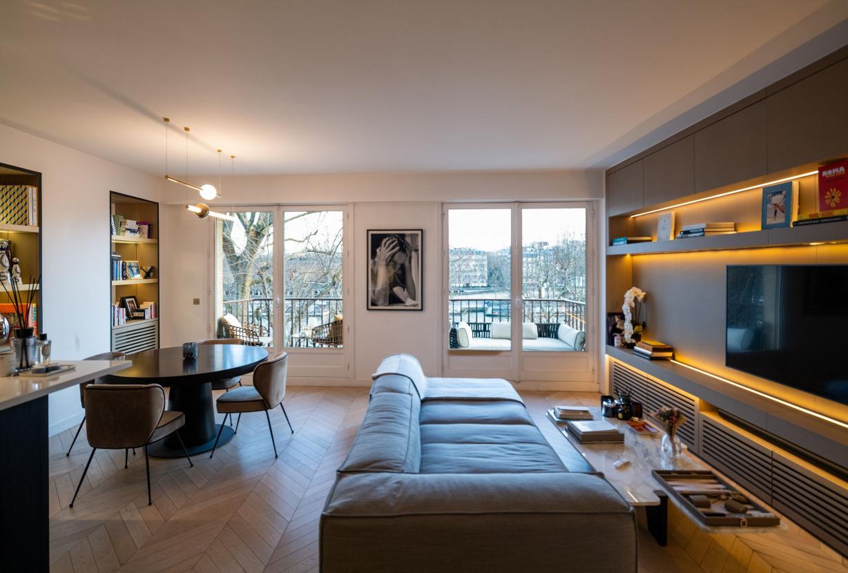 Par081 - Appartement de luxe d'une chambre à Paris