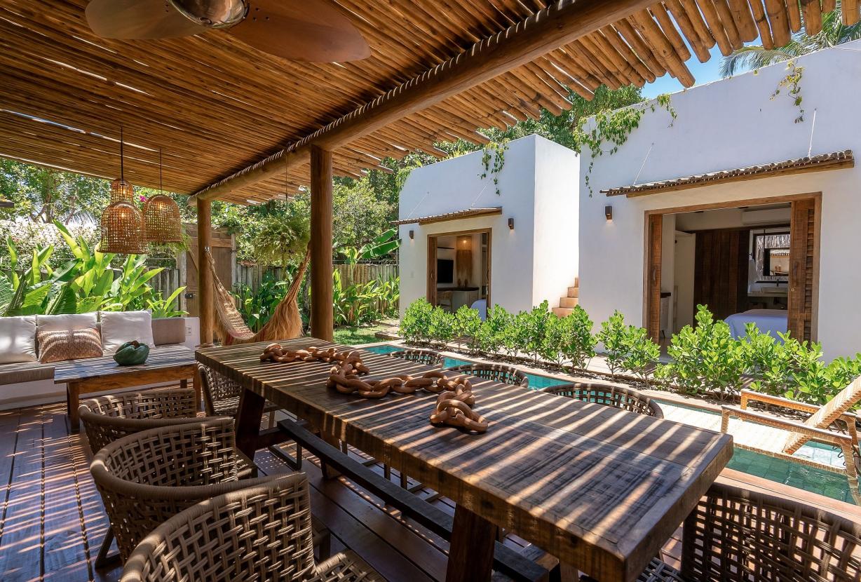 Bah263 - Encantadora y confortable villa en Caraíva