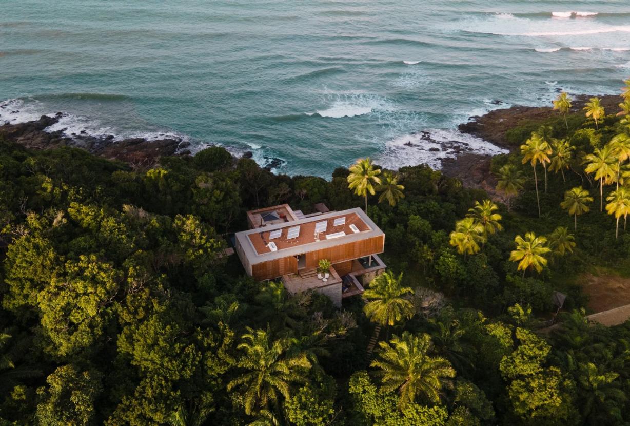 Bah174 - Villa moderne avec vue sur la mer à Itacaré