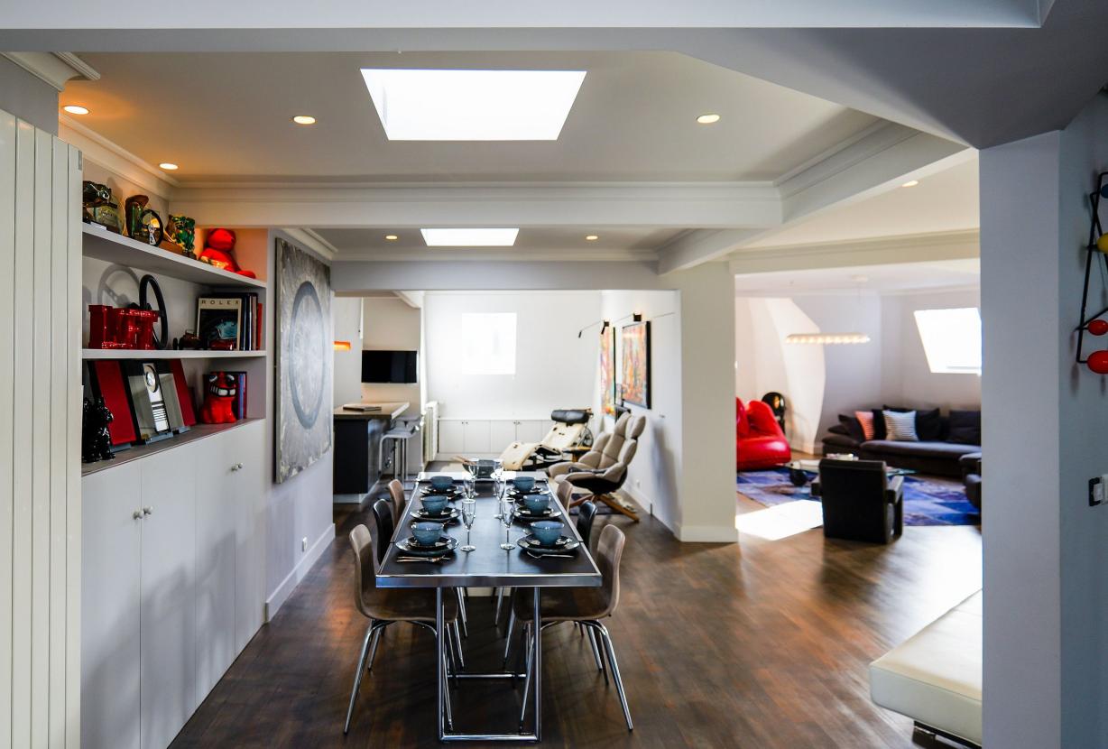 Par189 - Penthouse de 3 chambres à Muette