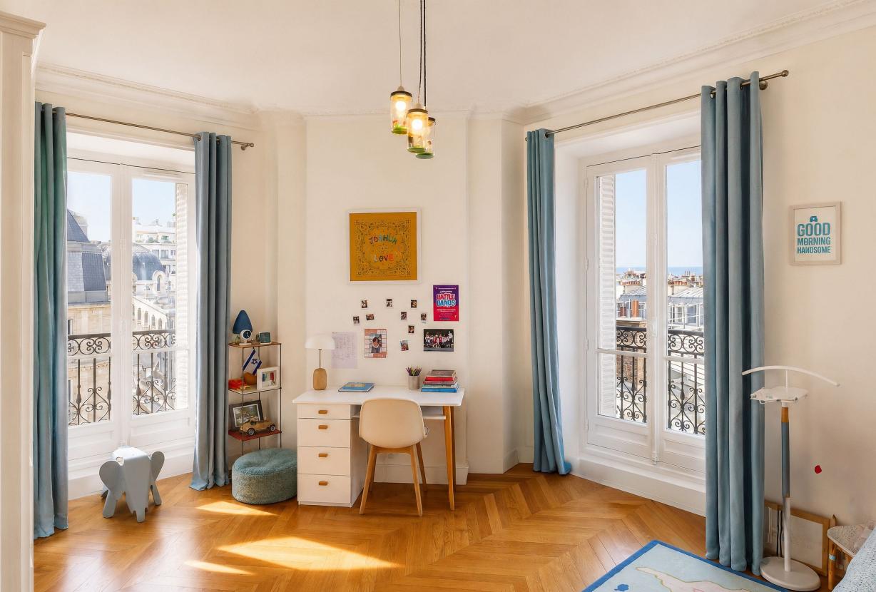 Par117 - Appartement de 3 chambres avec vue