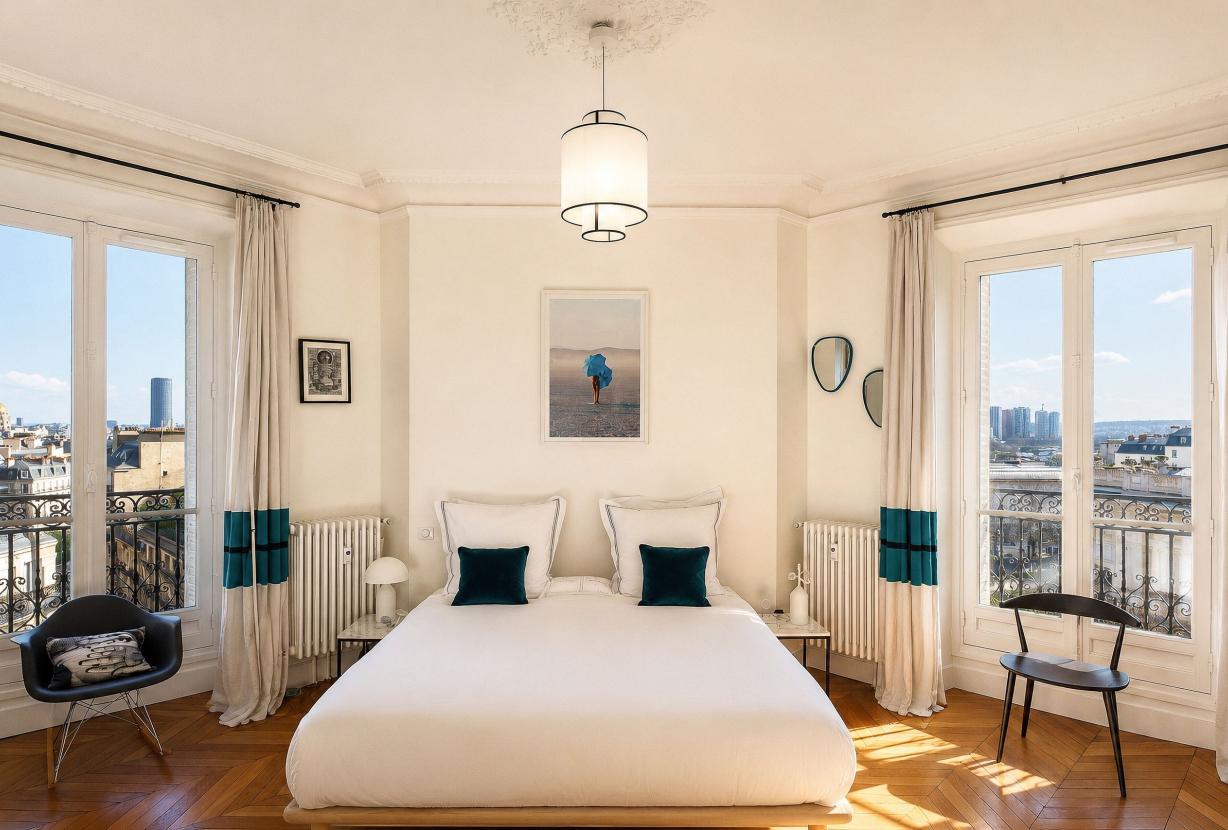 Par117 - Appartement de 3 chambres avec vue