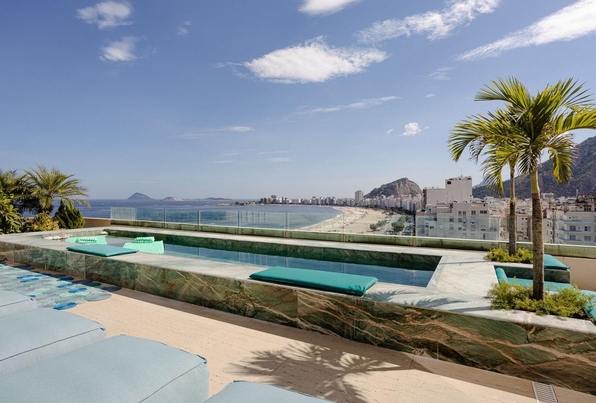 Rio001 - Cobertura de luxo com piscina privada