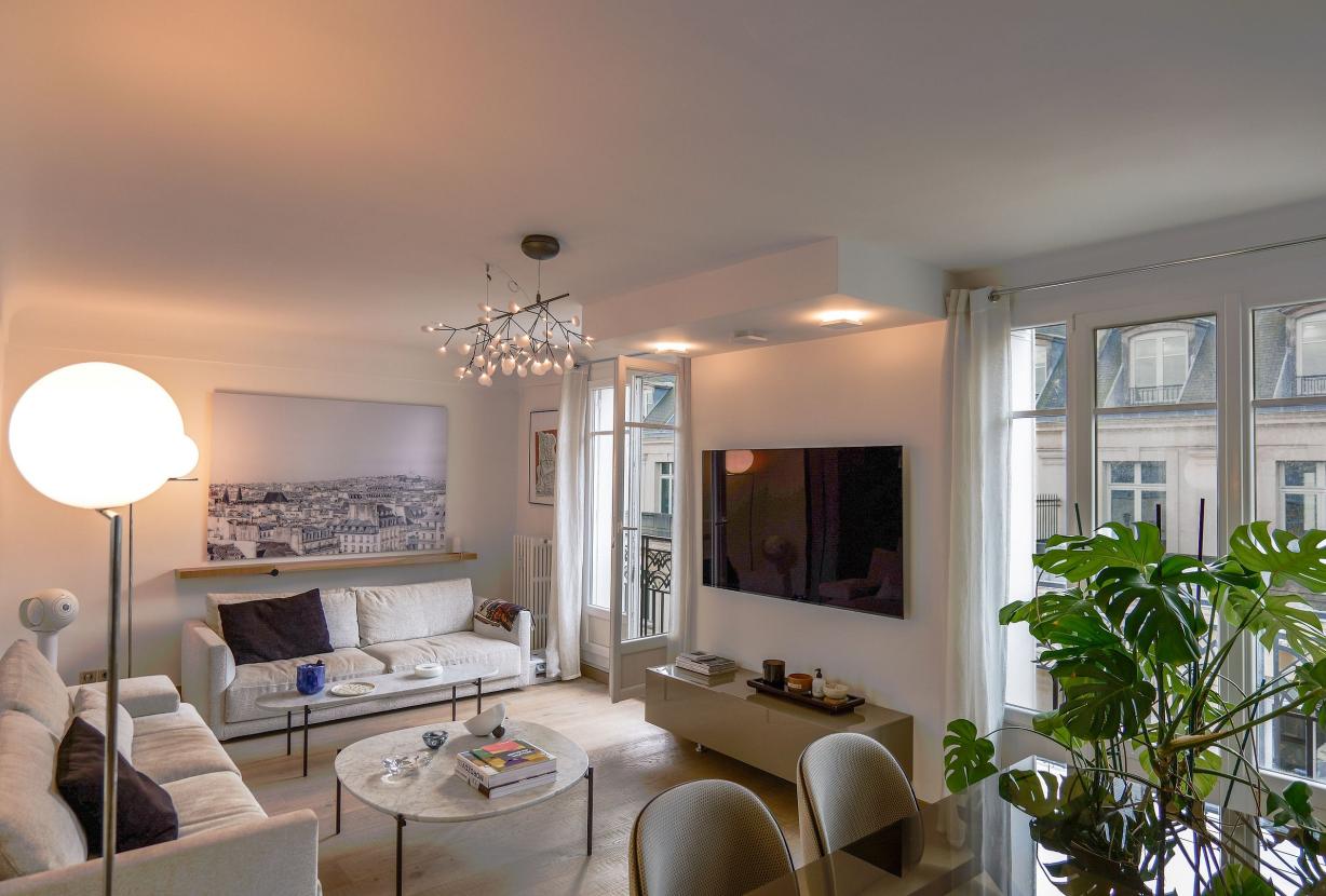 Par124 - Appartement de 2 chambres à Chaillot