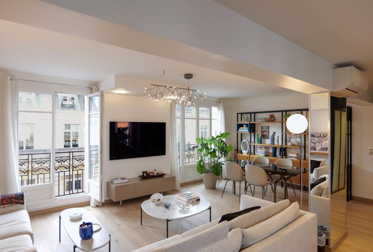 Par124 - Appartement de 2 chambres à Chaillot