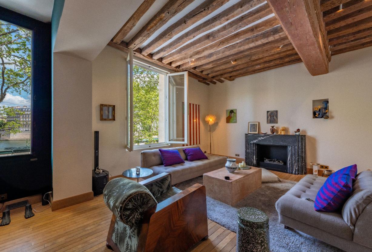 Par164 - Encantador apartamento en el río Sena