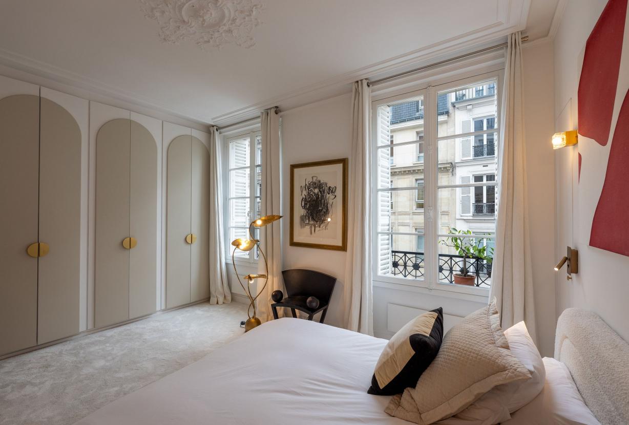 Par076 - Apartamento único de 2 quartos, Paris