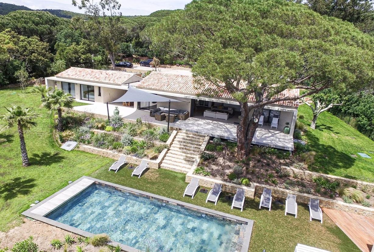 Azu080 - Casa com piscina em Saint Tropez