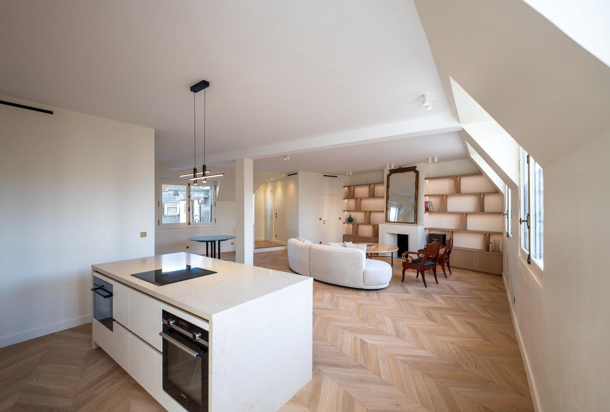 Par157 - Appartement de 3 chambres proche d'Opéra