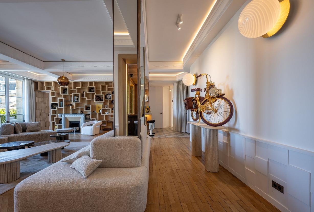 Par202 - Appartement de luxe face au Musée d'Orsay
