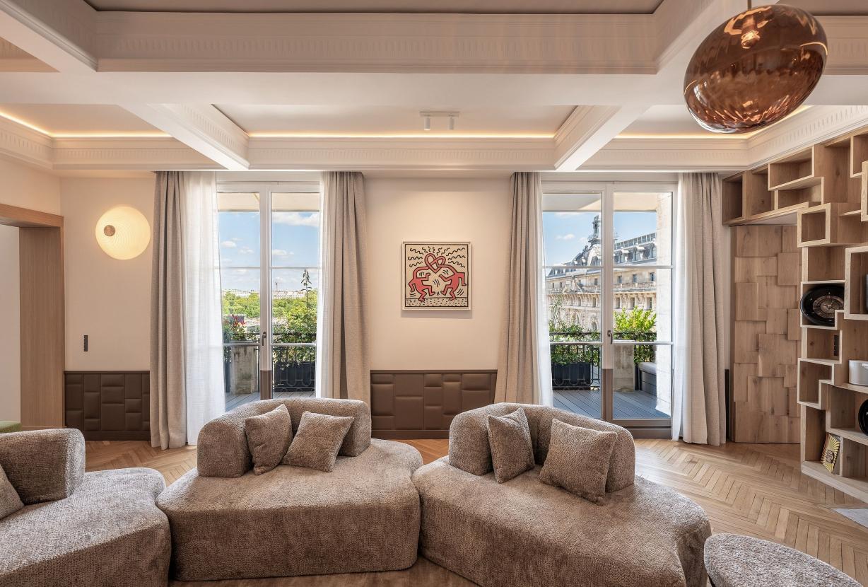 Par202 - Appartement de luxe face au Musée d'Orsay