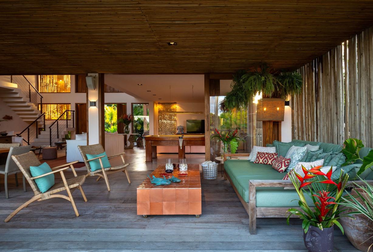 Bah092 - Casa arquitetônica de luxo em Trancoso