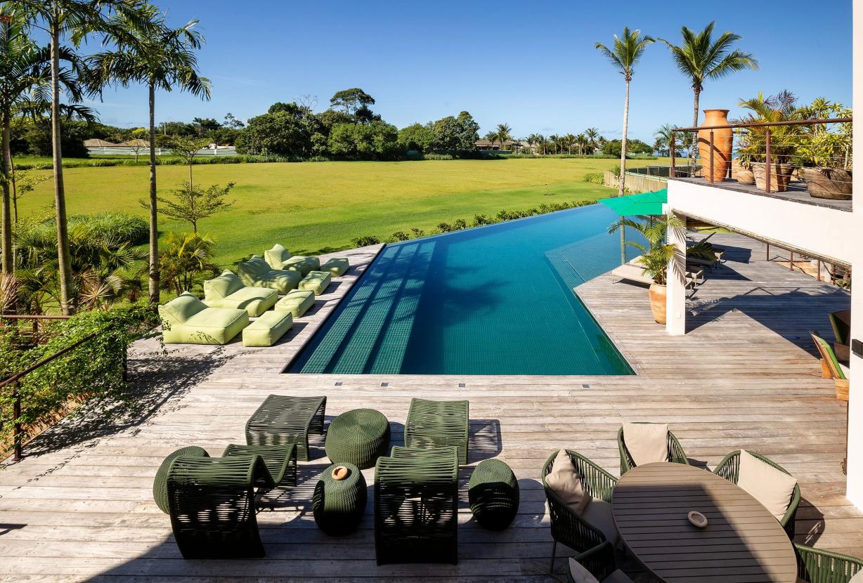 Bah092 - Casa arquitetônica de luxo em Trancoso