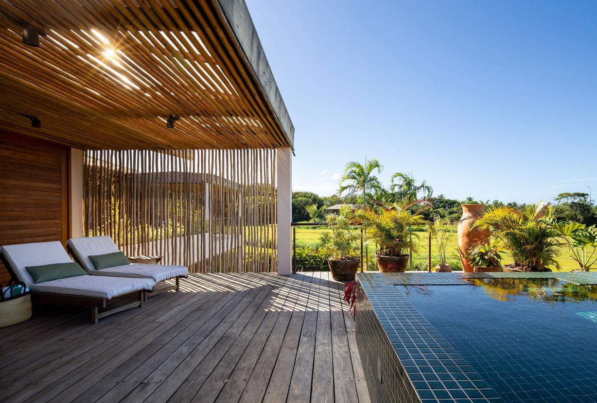 Bah092 - Casa arquitetônica de luxo em Trancoso