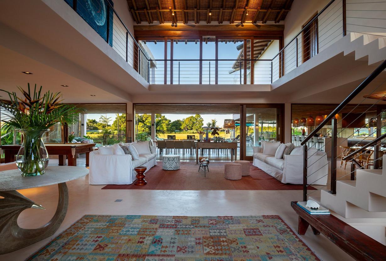 Bah092 - Casa arquitetônica de luxo em Trancoso