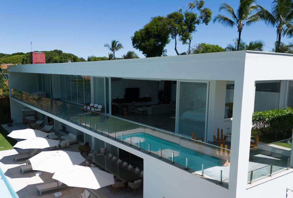 Bah220 - Villa esplêndida em frente ao mar de Arraial d´Ajuda