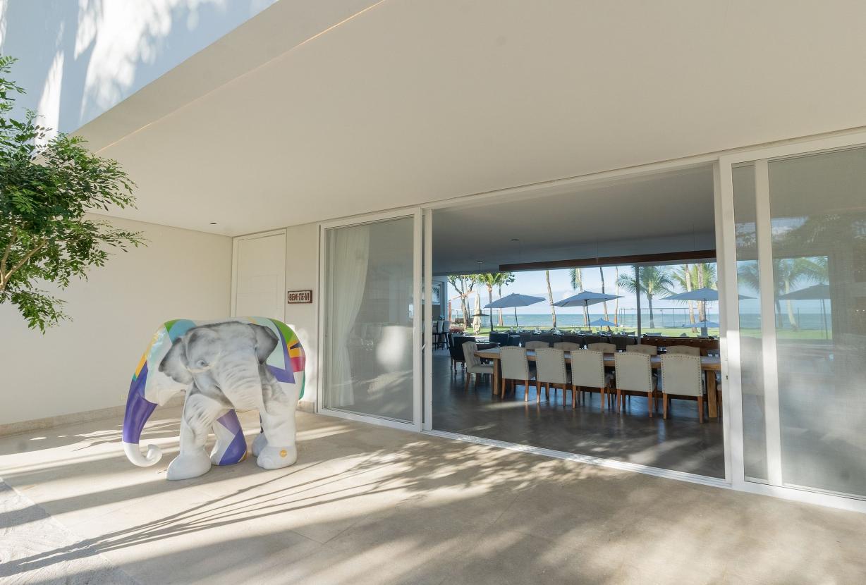 Bah220 - Villa esplêndida em frente ao mar de Arraial d´Ajuda