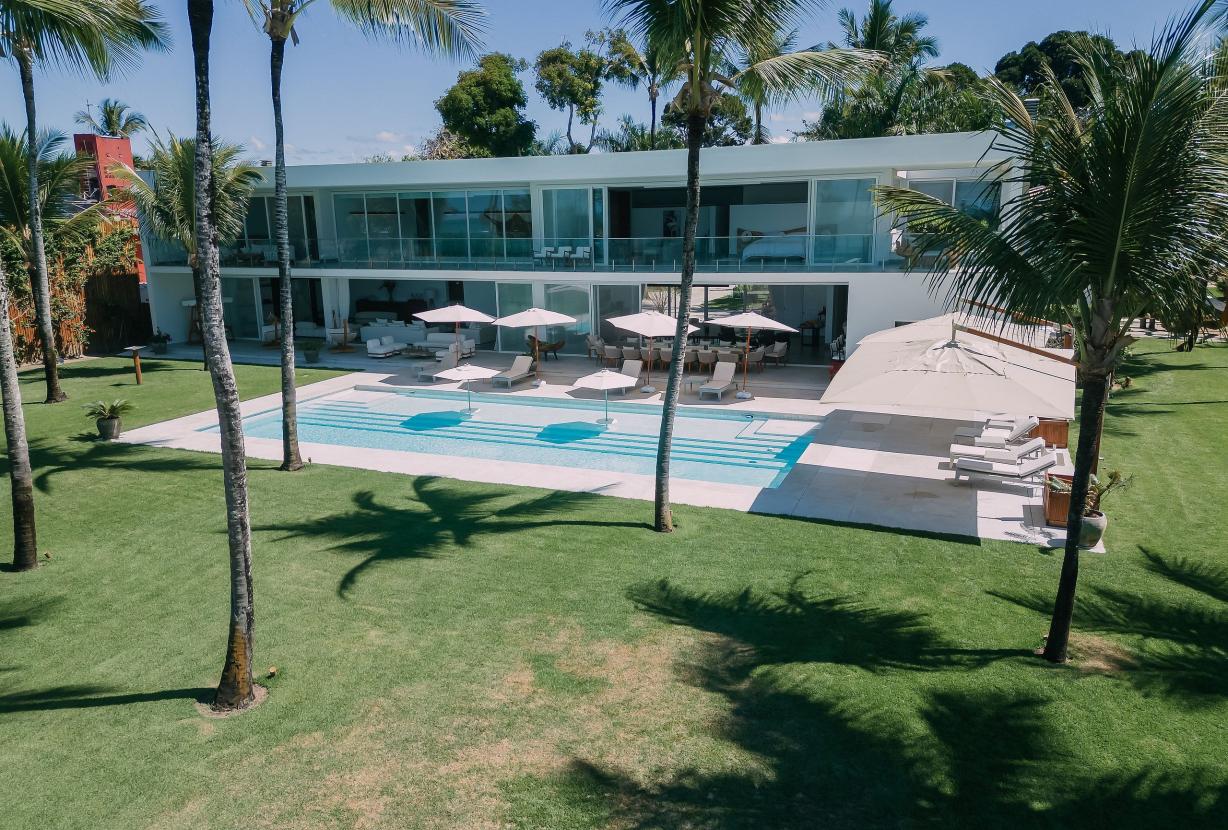 Bah220 - Villa esplêndida em frente ao mar de Arraial d´Ajuda