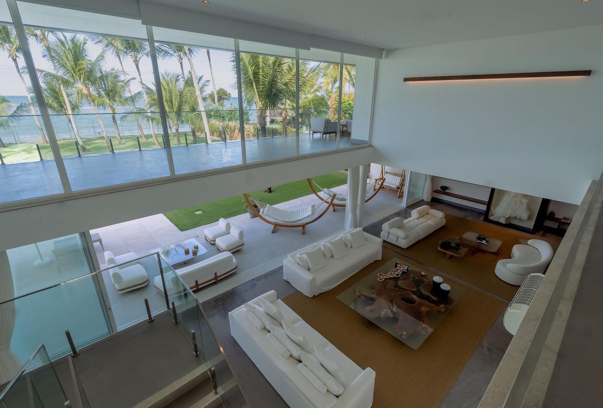 Bah220 - Villa esplêndida em frente ao mar de Arraial d´Ajuda