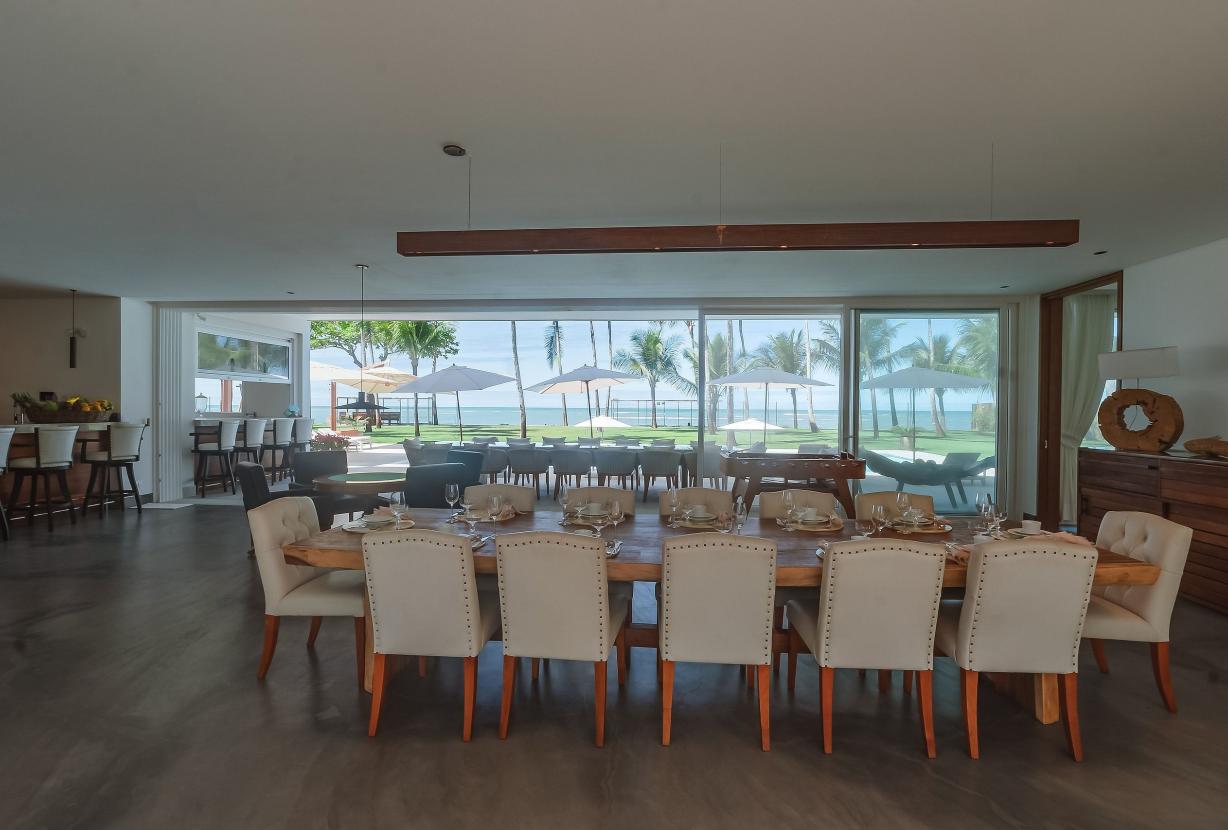 Bah220 - Villa esplêndida em frente ao mar de Arraial d´Ajuda