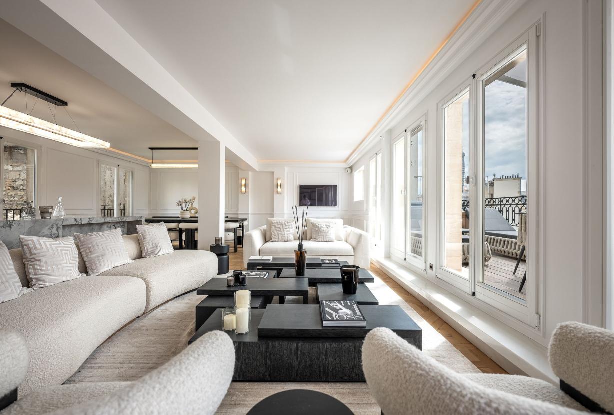 Par305 - Appartement de prestige dans le 8ème
