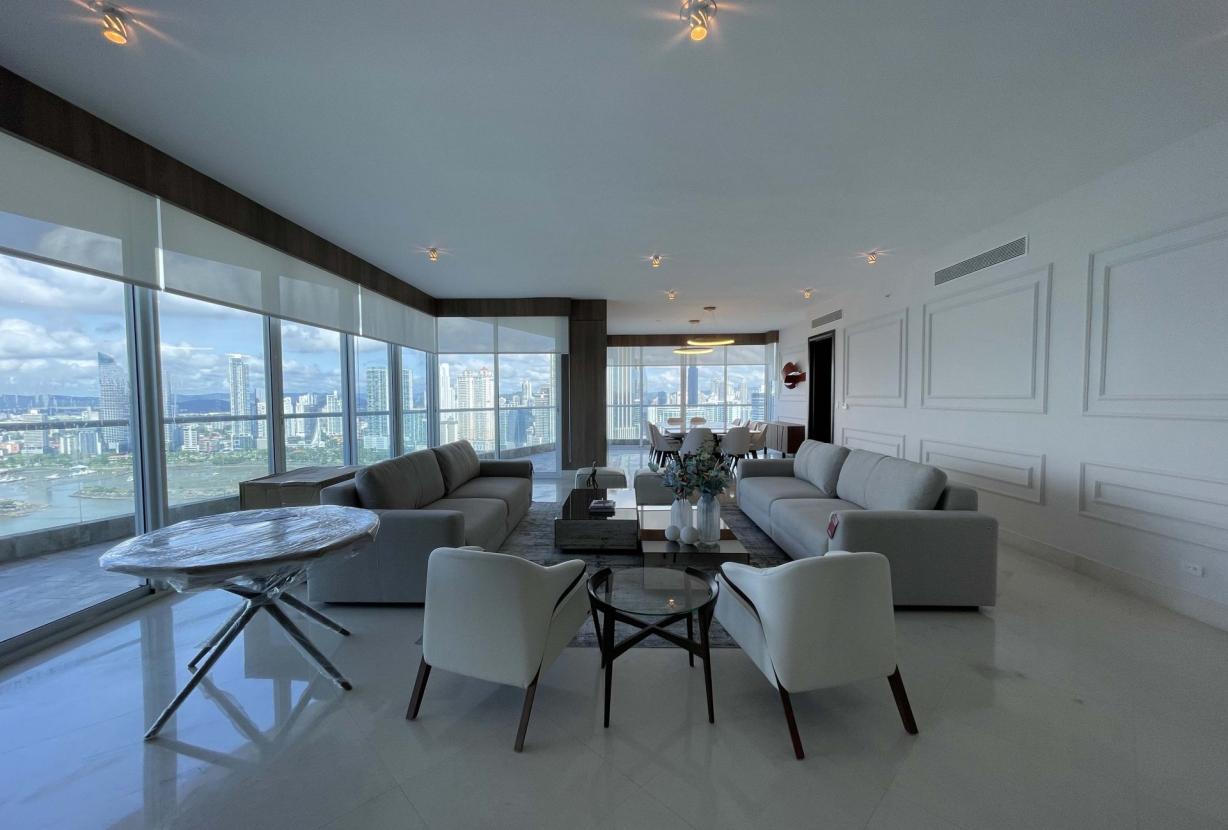 Pan044 - Luxury 4 bedroom rental apartment in Panama City