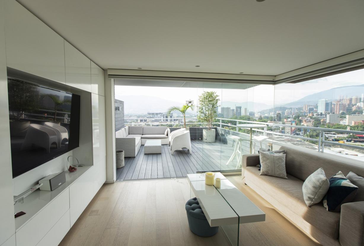 Med042 - Penthouse de lujo de 1 cuarto en venta en Medellín