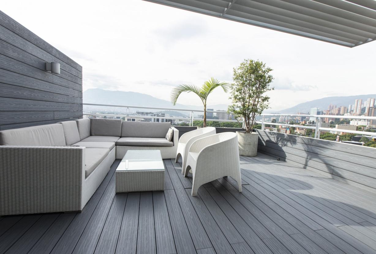 Med042 - Penthouse de lujo de 1 cuarto en venta en Medellín