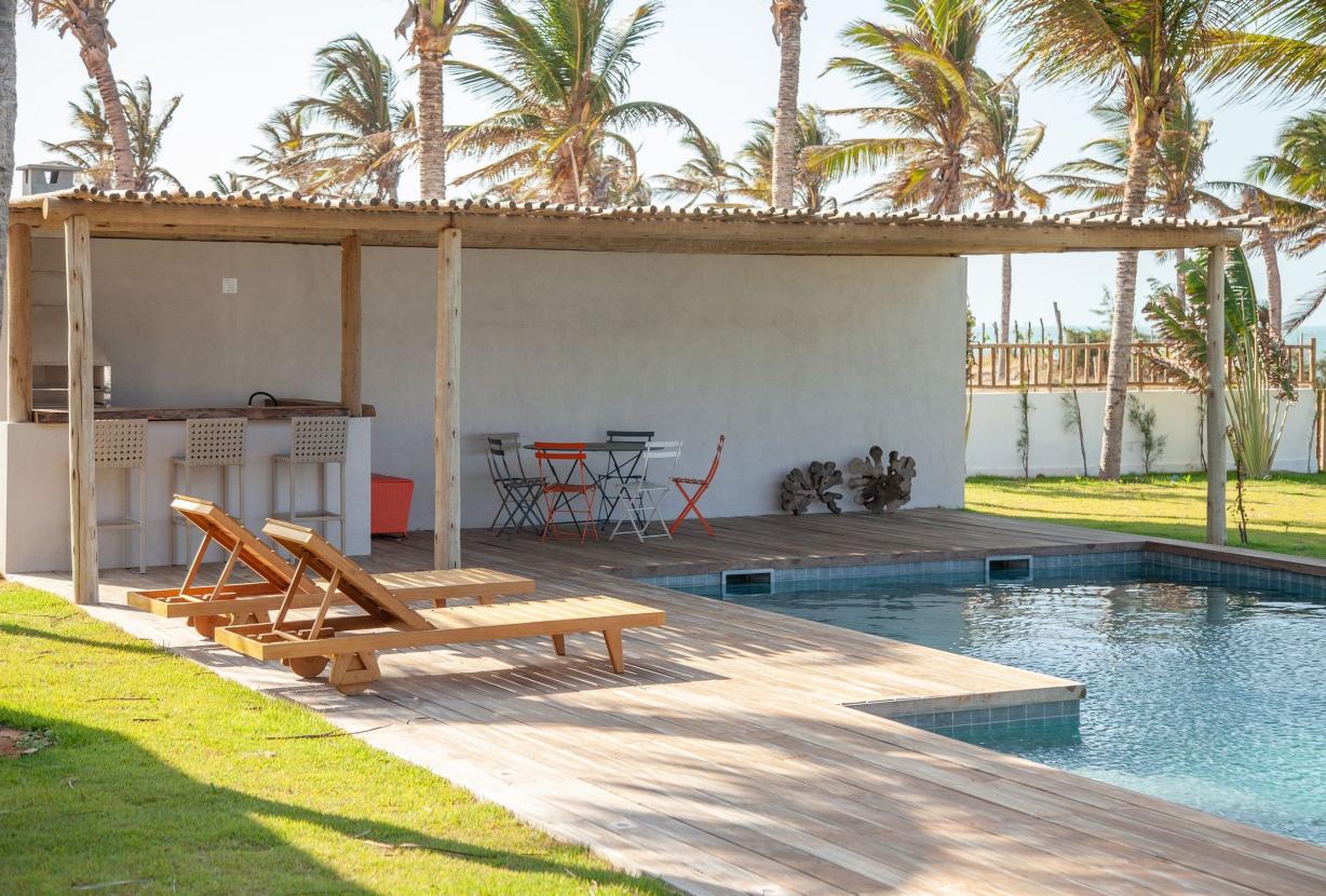 Cea076 - Modern villa facing the sea in Fortim