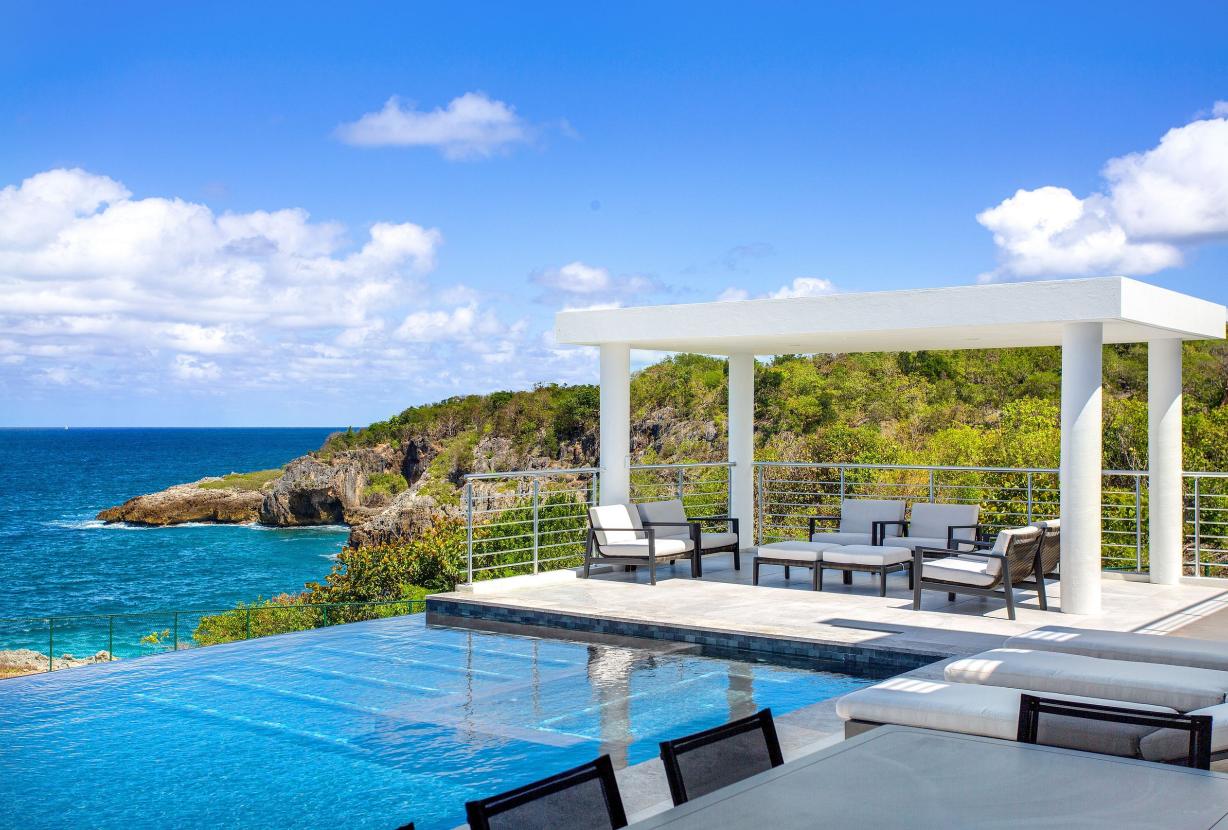 Aia005 - Villa de design avec vue à Black Garden, Anguilla