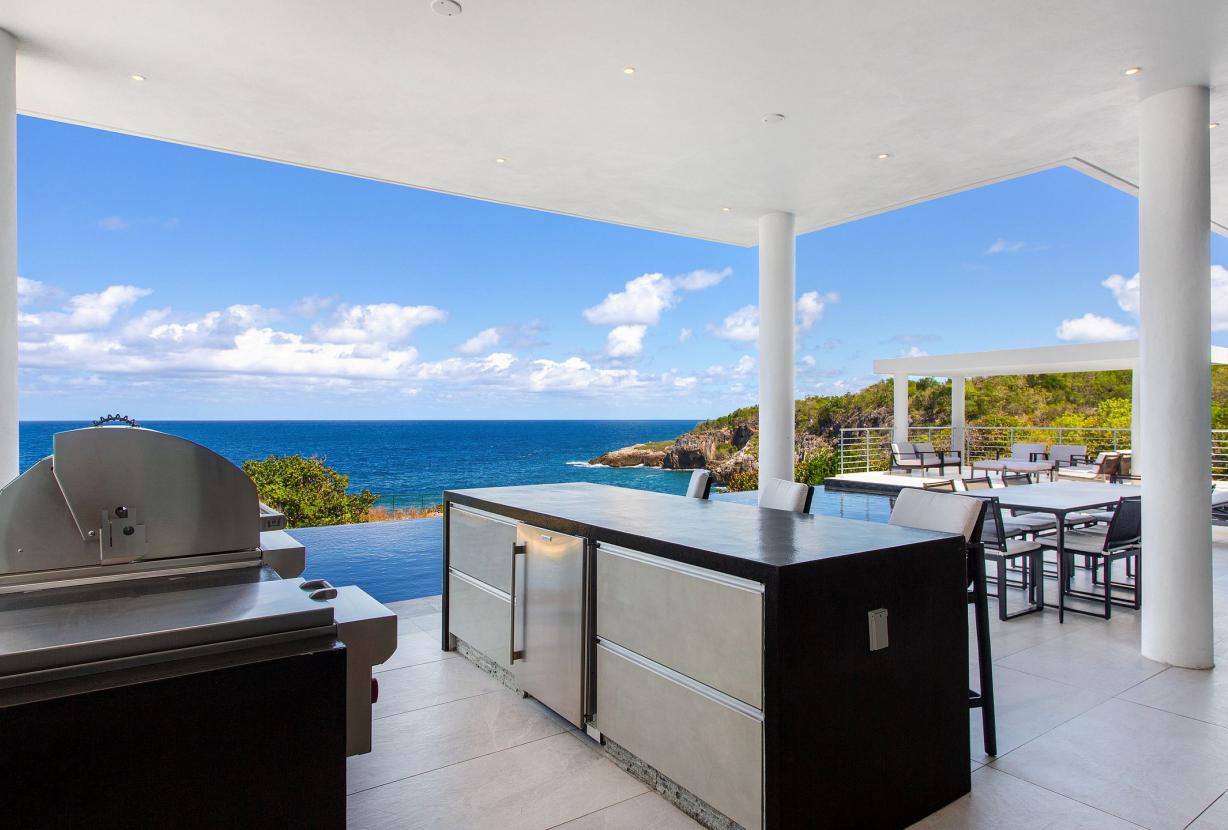 Aia005 – Villa de design avec vue à Black Garden, Anguilla