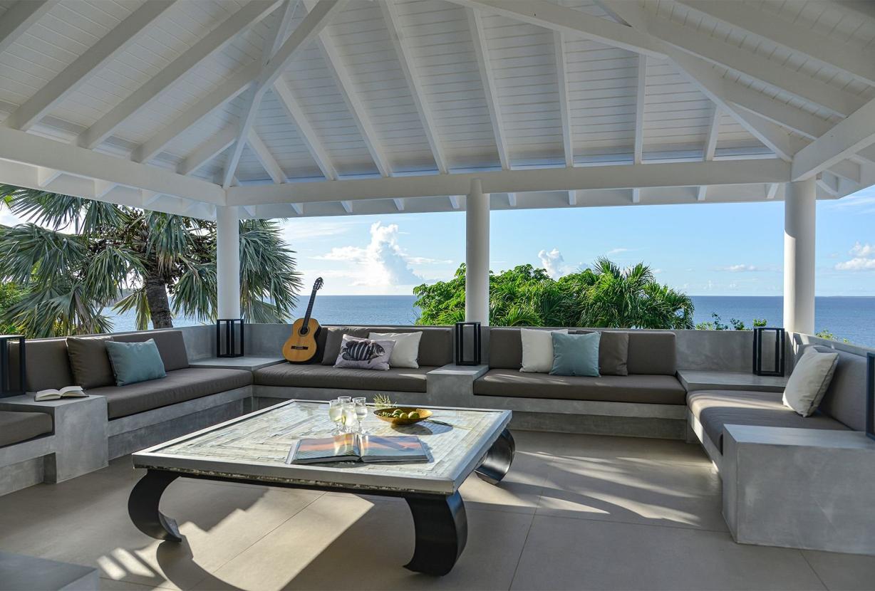 Sxm005 – Oceanview villa above Baie Rouge Beach