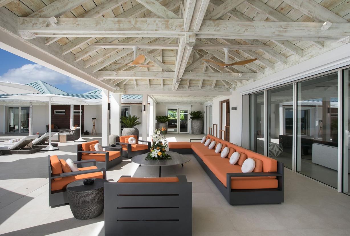 Sxm007 – Stylish sea-view villa with pool in Terres Basses