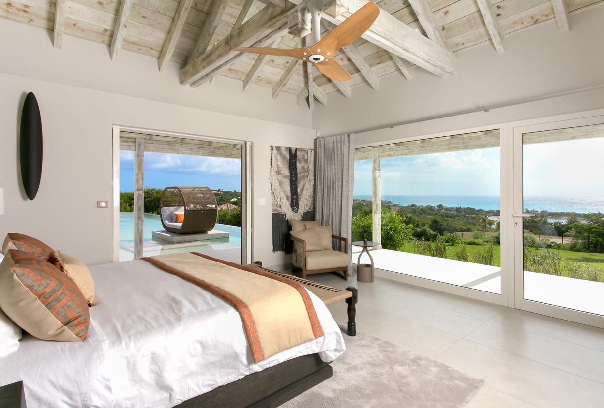 Sxm007 – Stylish sea-view villa with pool in Terres Basses