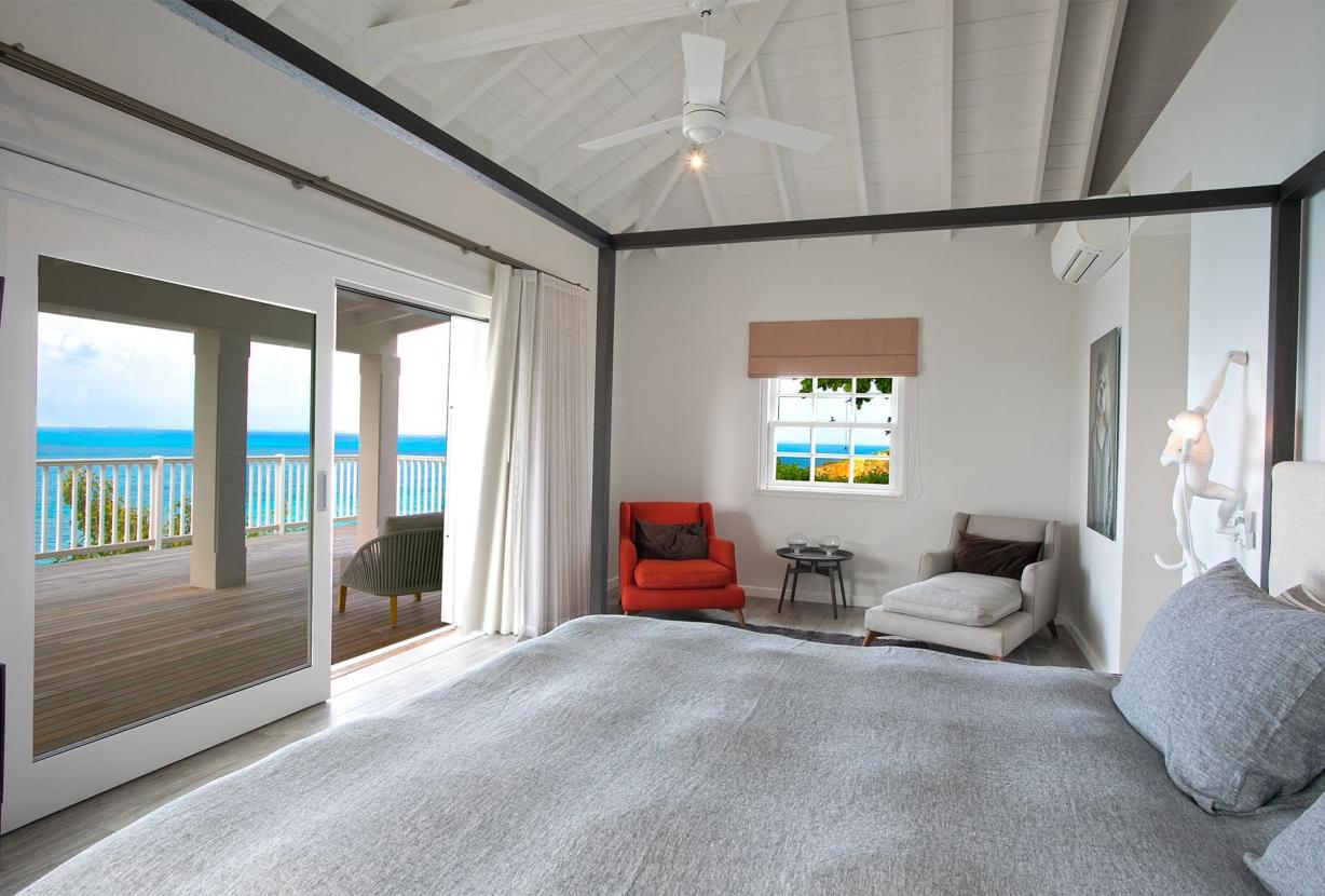 Sxm008 – Oceanview villa with garden in Baie Rouge Beach