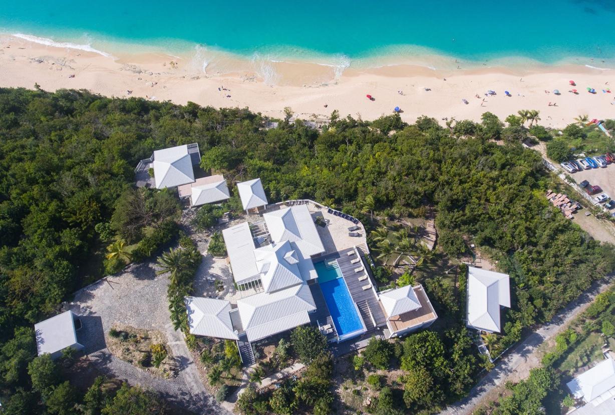 Sxm008 – Oceanview villa with garden in Baie Rouge Beach