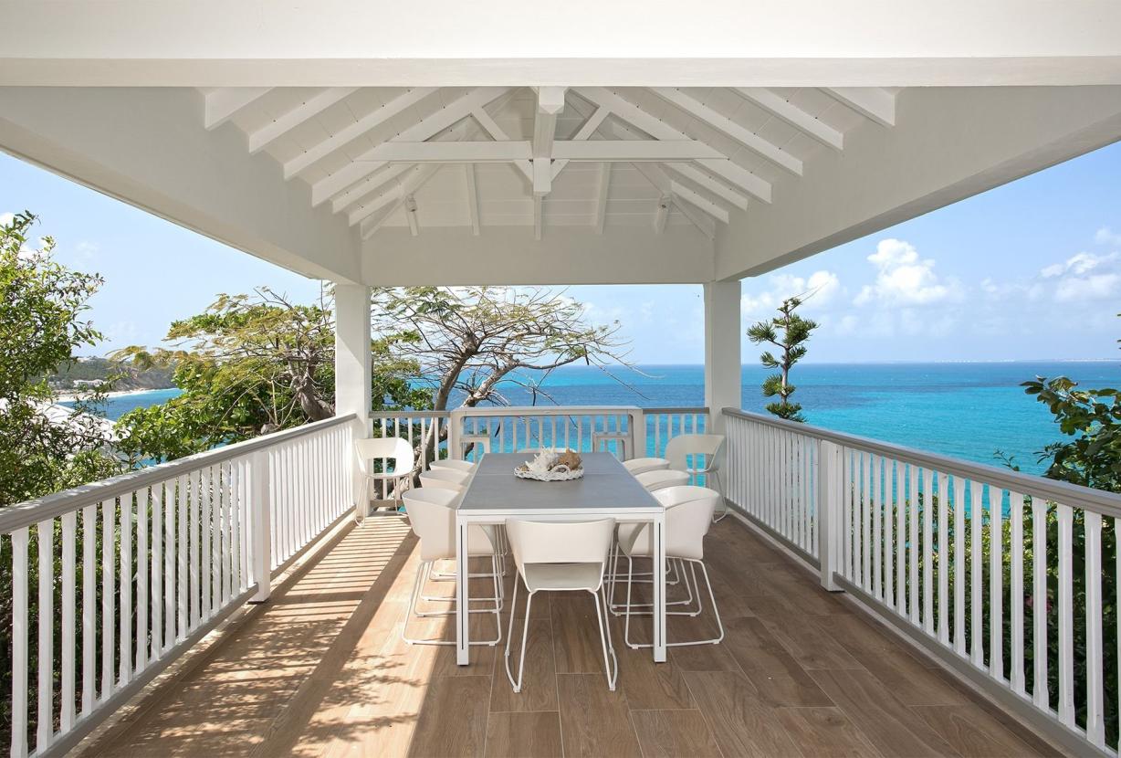 Sxm008 – Oceanview villa with garden in Baie Rouge Beach