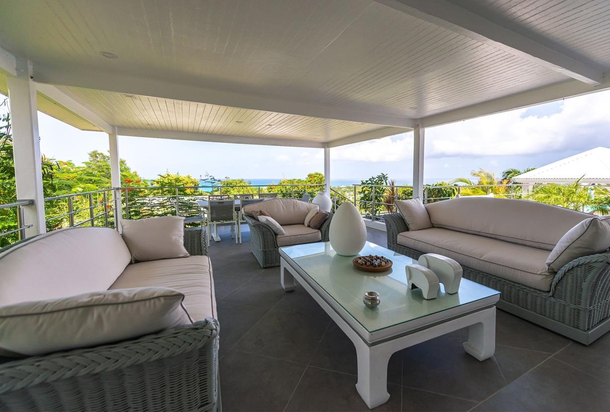 Sxm010 – Modern villa with ocean view near Plum Bay Beach