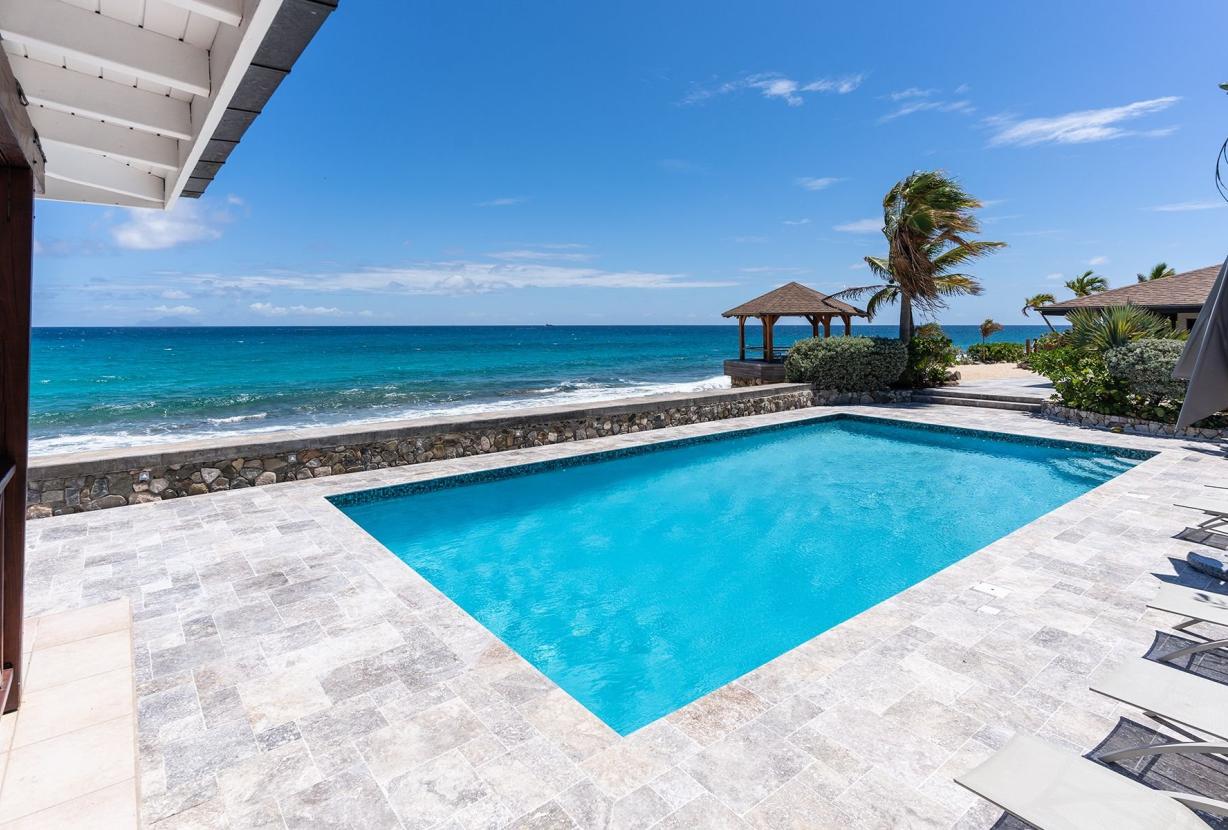 Sxm011 – Agréable villa en bord de mer à Baie Longue Beach