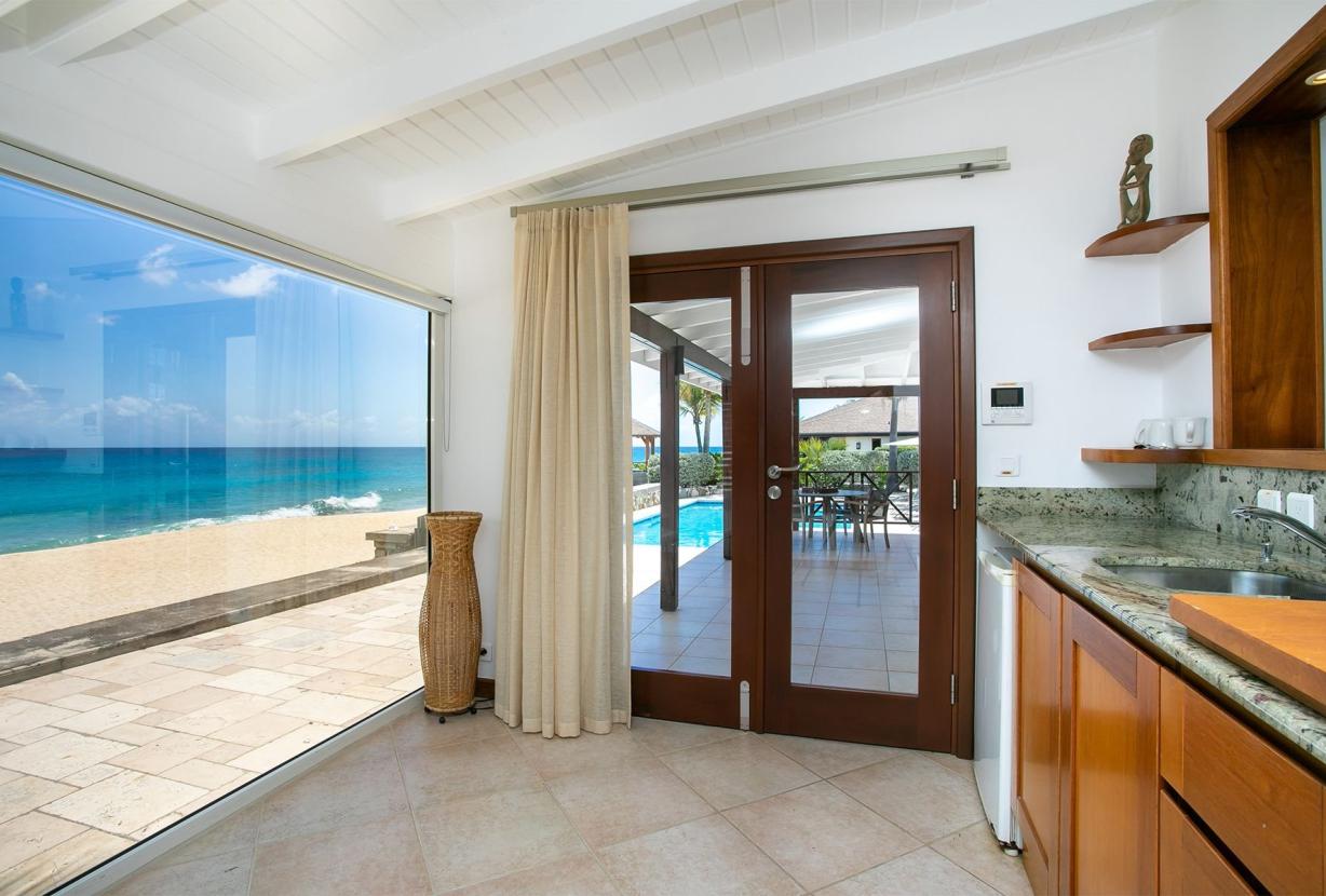 Sxm011 – Agréable villa en bord de mer à Baie Longue Beach