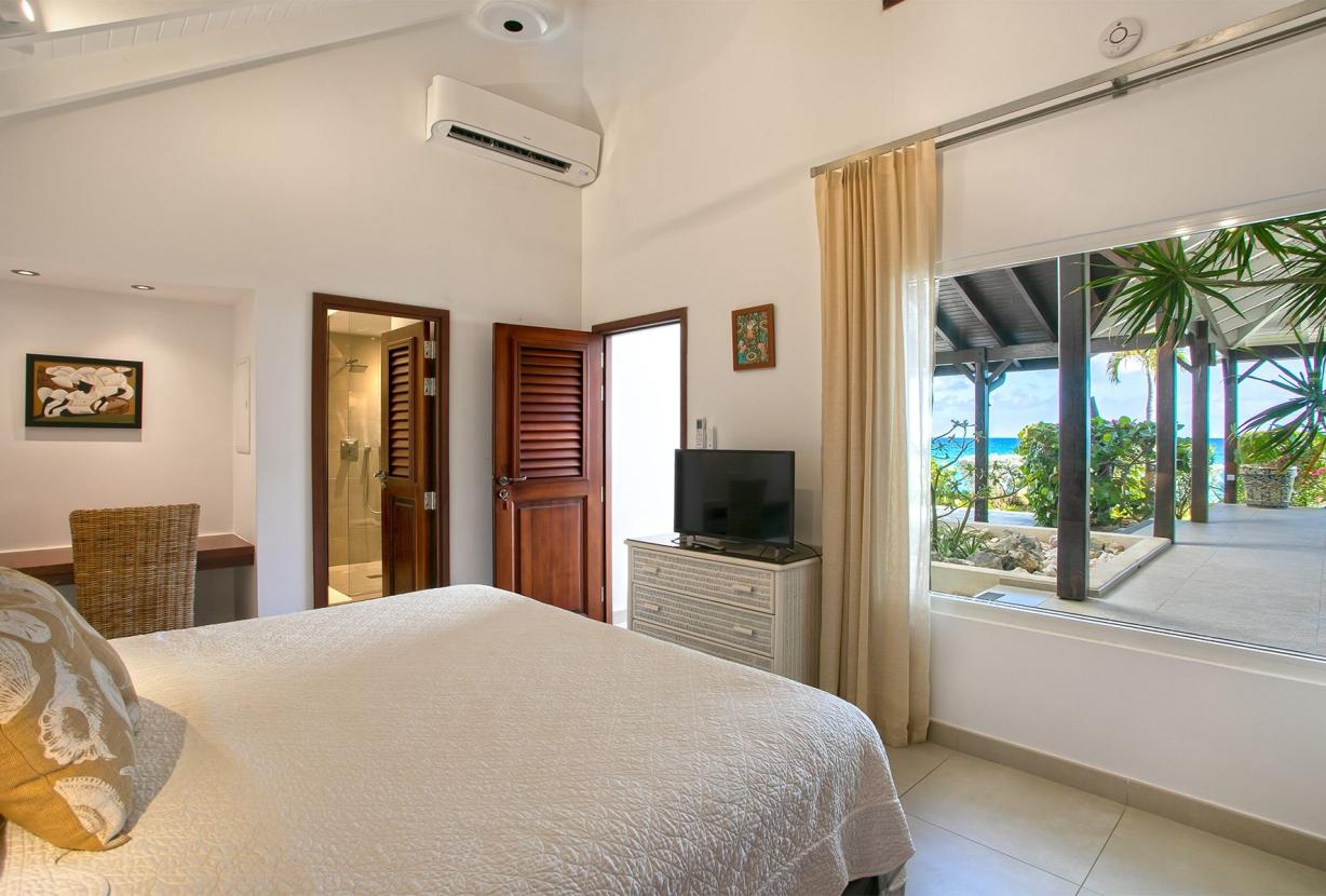Sxm011 – Agréable villa en bord de mer à Baie Longue Beach