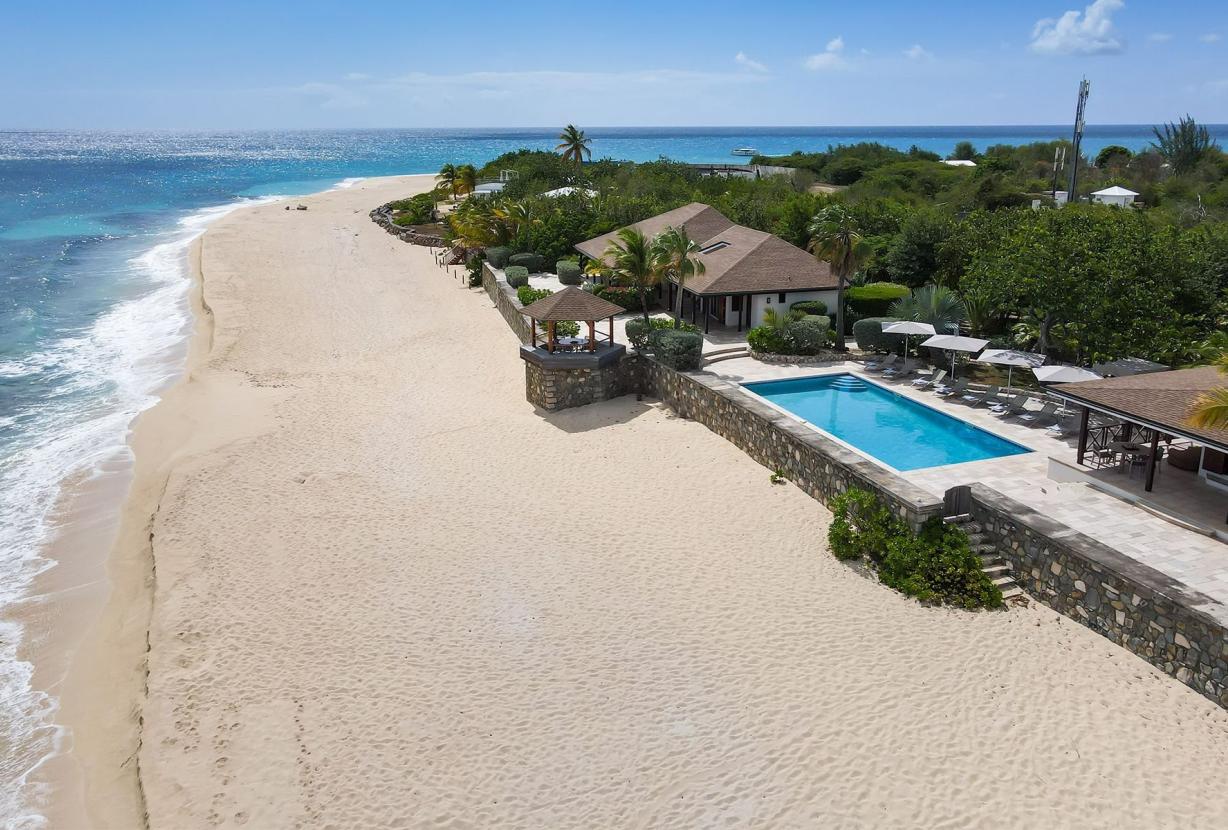 Sxm011 – Agréable villa en bord de mer à Baie Longue Beach