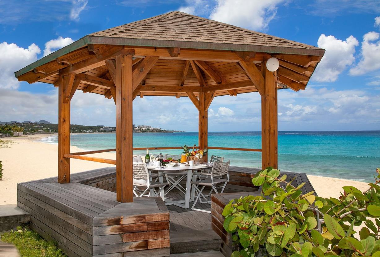Sxm011 – Agréable villa en bord de mer à Baie Longue Beach