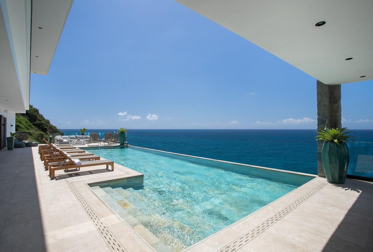 Sxm012 – Villa de luxe en bord de mer à Indigo Bay