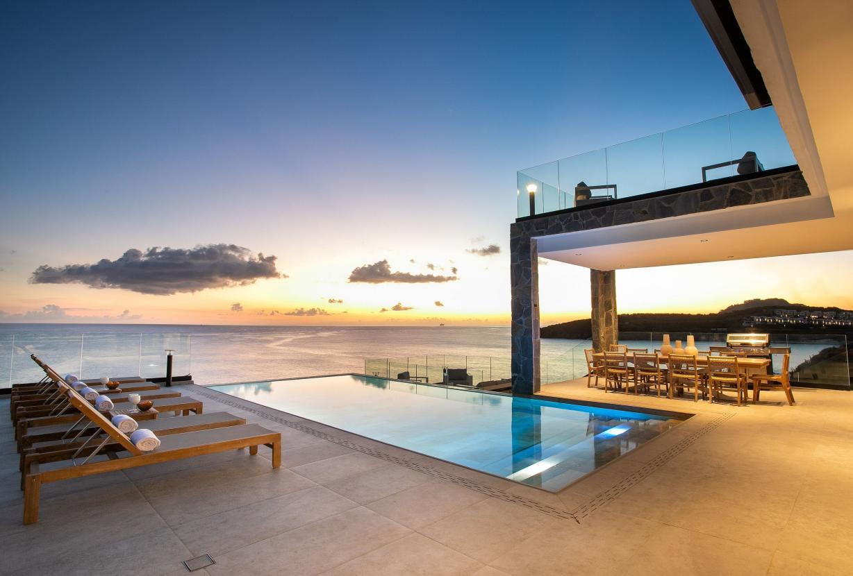 Sxm013 – Villa avec vue mer et piscine à Indigo Bay